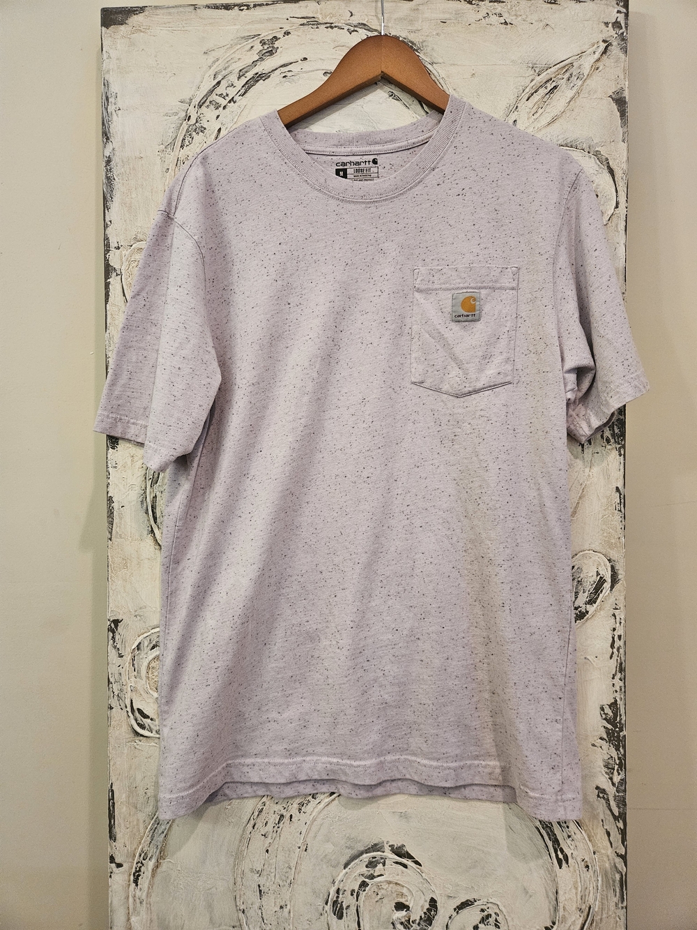 Carhartt Men’s Lavender Speckled Pocket Tee